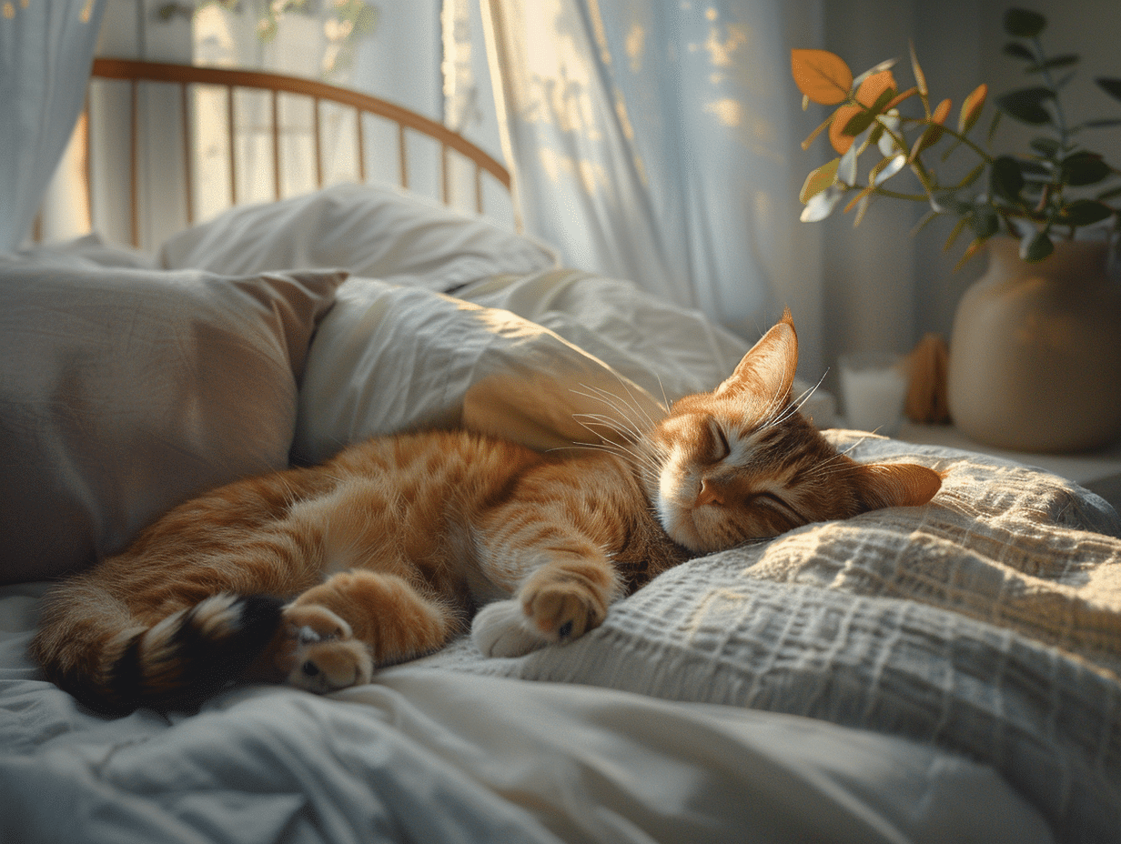 Pourquoi mon chat dort avec moi explications et bienfaits pour votre sommeil Animaloo