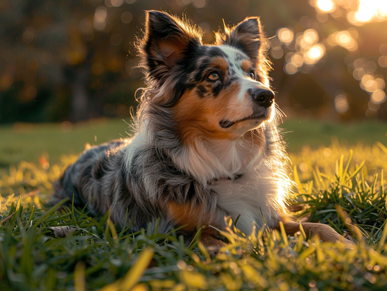 border collie croisé berger australien