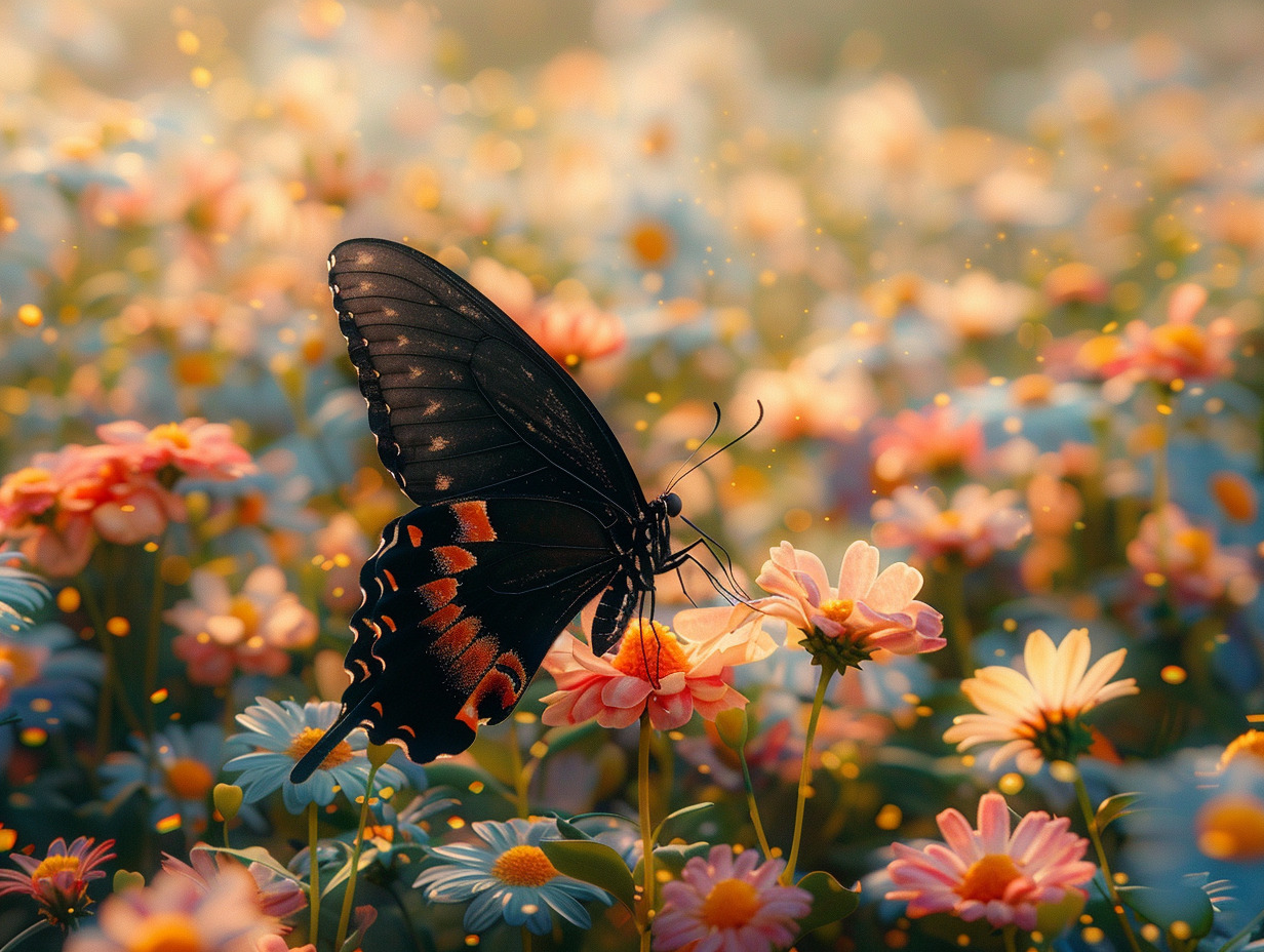 papillon noir