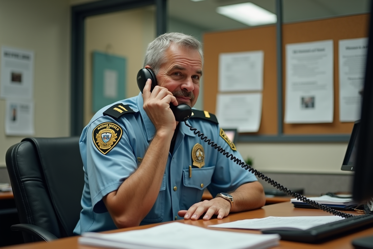 Agent de contrôle animalier au bureau municipal