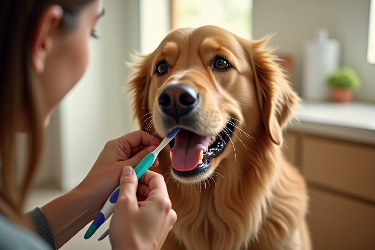 chien buccal