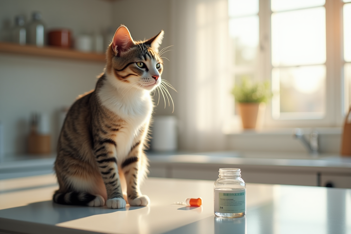 chat vermifuge