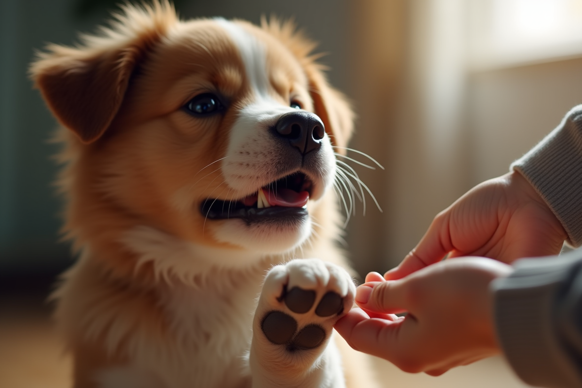 chien ongles
